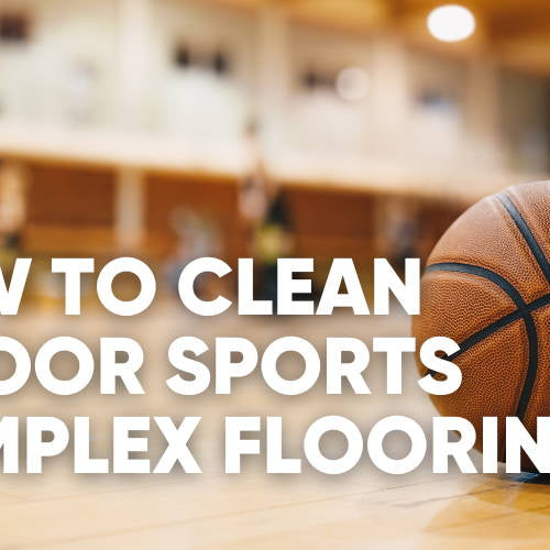 Basketball Court Cleaning System