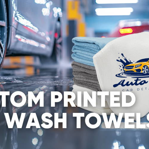 Custom Printed Car Wash Towels