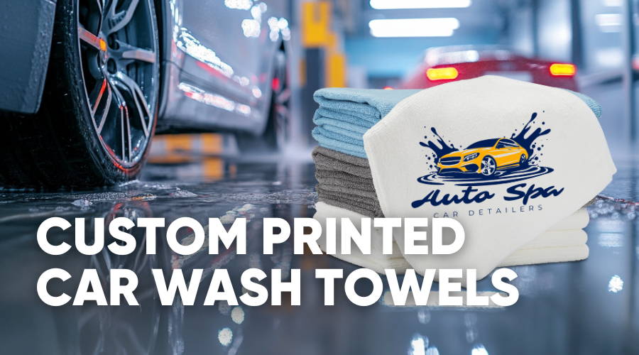 Custom Printed Car Wash Towels