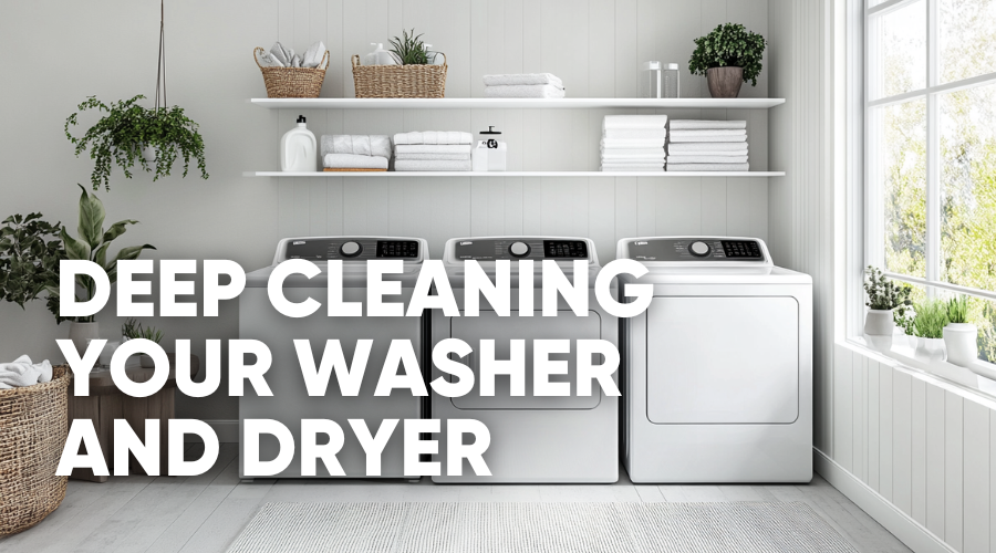 How to Clean and Maintain Your Washer and Dryer to Extend Their Lifespan