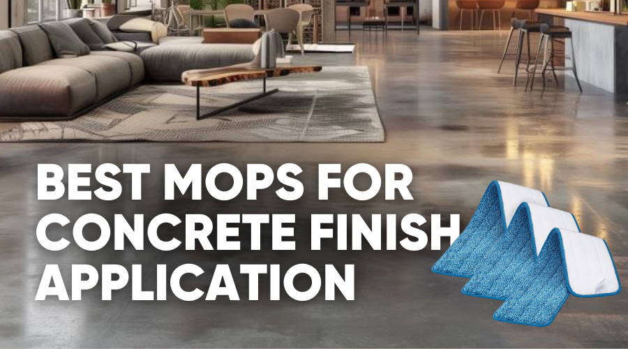 The Best Mop Pads for Concrete Stain Application