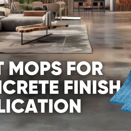 The Best Mop Pads for Concrete Stain Application
