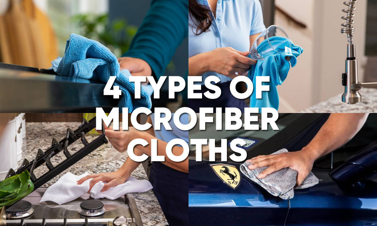Smooth Microfiber Glass Cloths