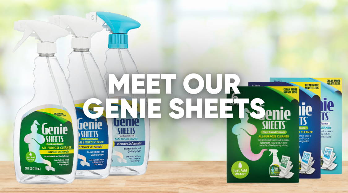 Genie Sheets: The Future of Eco-Friendly Cleaning