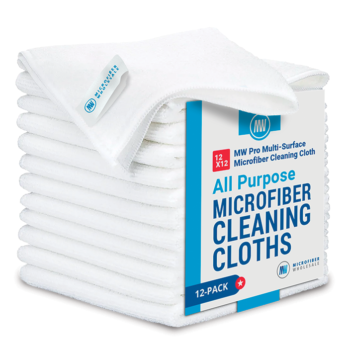 B Grade Wash Cloth White 12x12