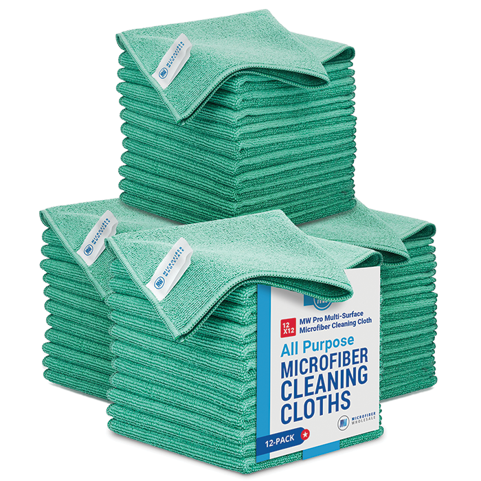 Microfiber Soft Cleaning Cloths for Kitchen & Car MultiColor Pack Of 4  Piece