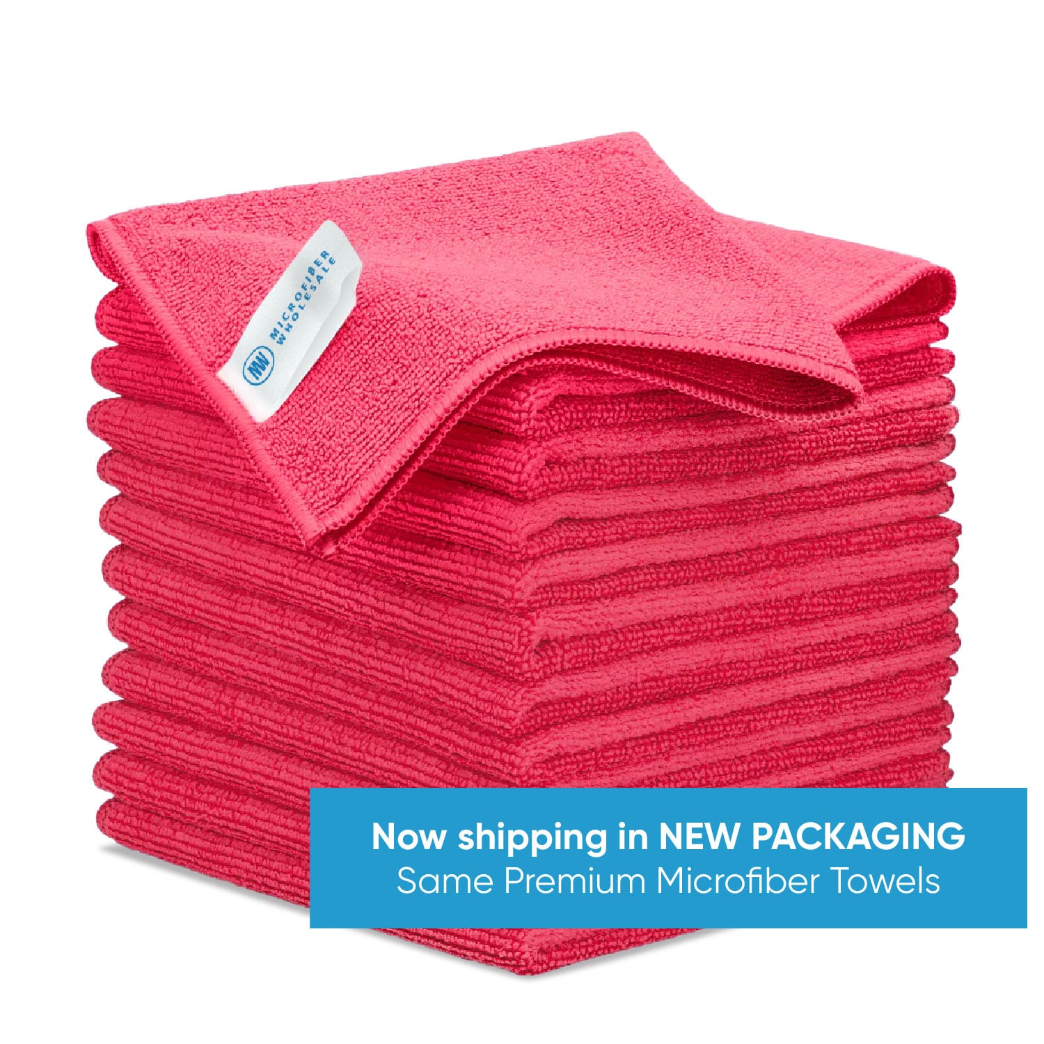 12 X 12 Microfiber Cleaning Cloths (50 Pack) - Reusable Towels, Wash Rags,  Dus