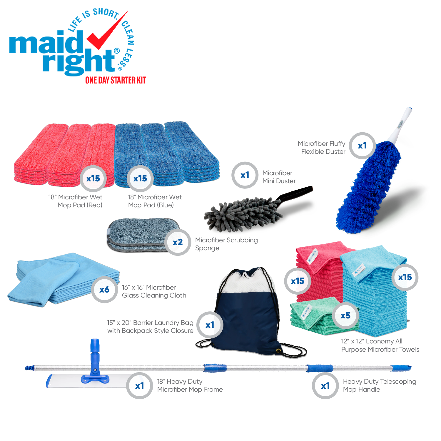 Maid Right Professional Cleaning Kits