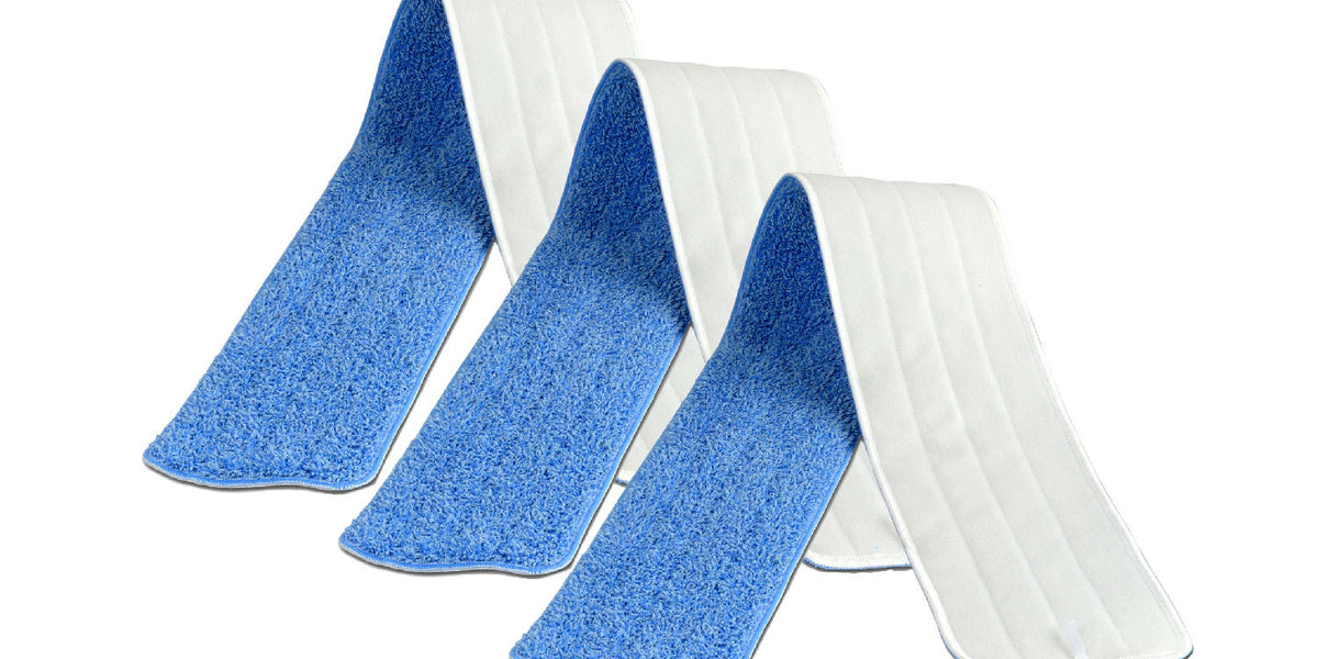 24” Microfiber Mop Pad  Microfiber Cleaning Pads — Microfiber