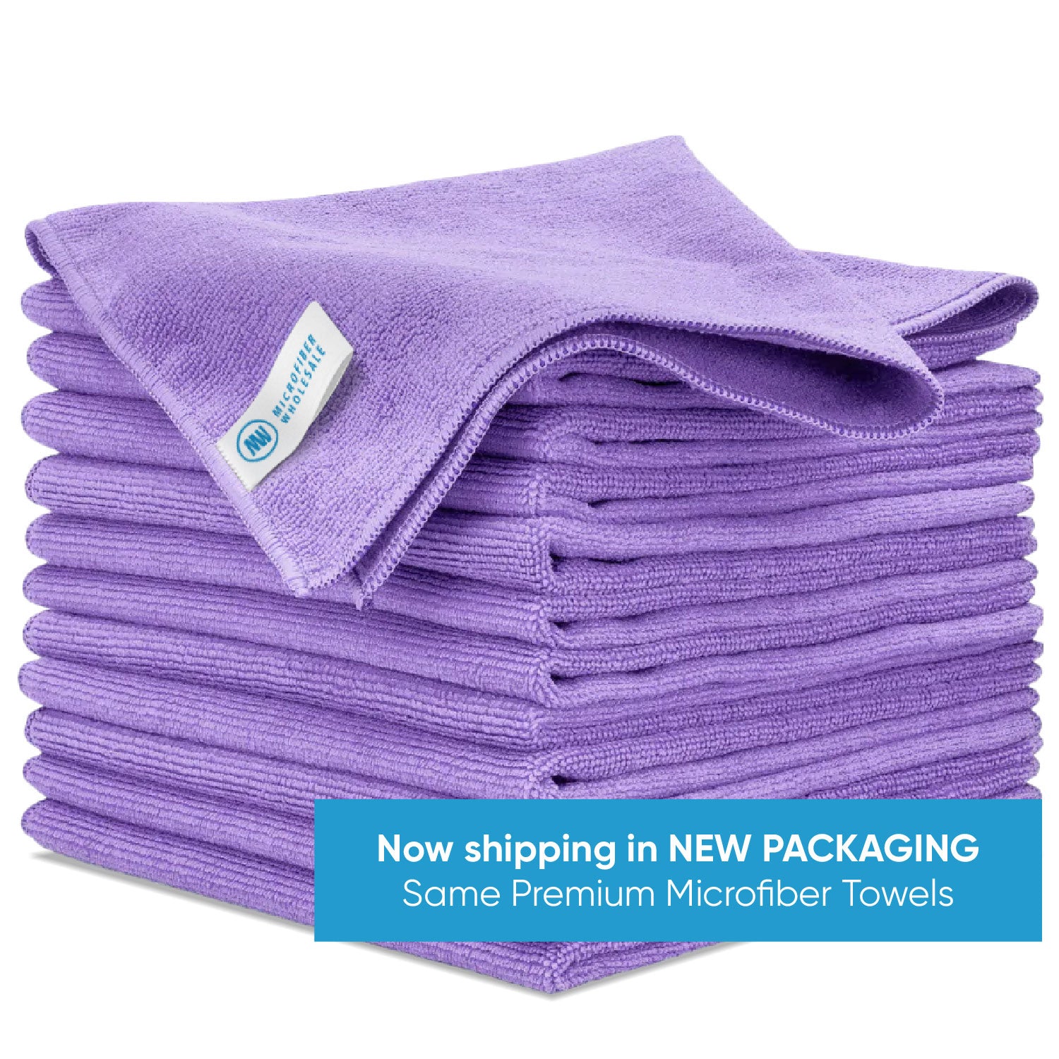 Pink 16x16 Professional Wholesale Microfiber Cleaning Towels