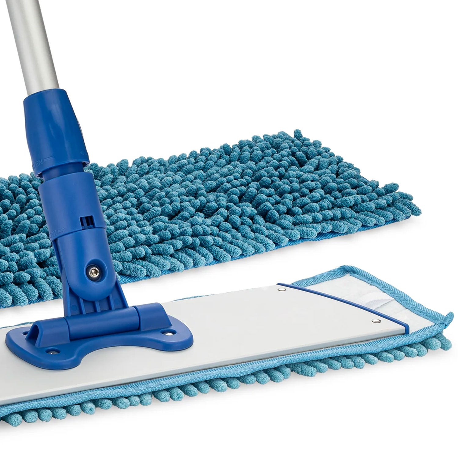 Chenille Microfiber Flat Mop Floor Cleaning Mop, Wet Dry Used Mop